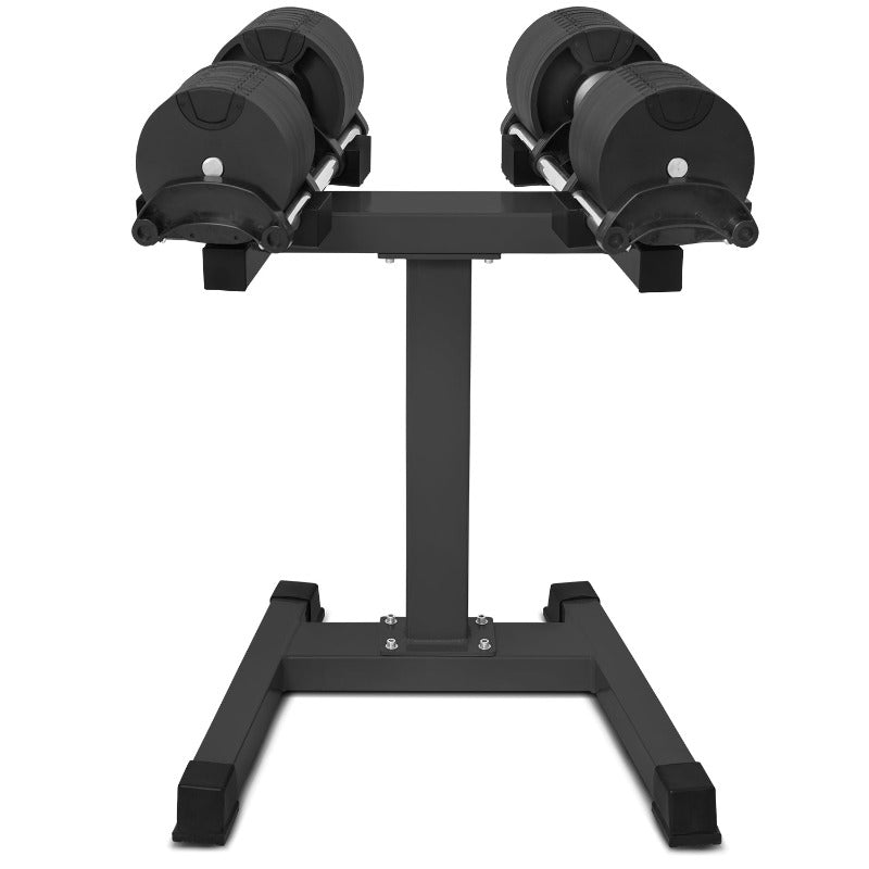 Cortex Revolock 64Kg Adjustable Dumbbell Set With Stand (32Kg Pair)