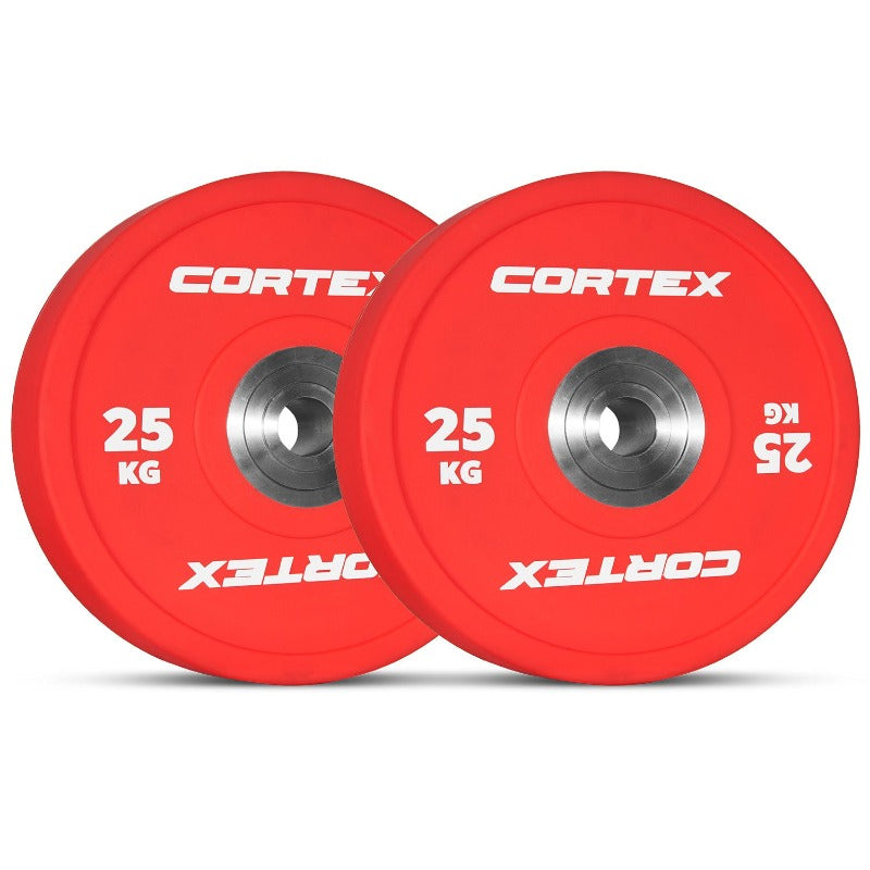 Cortex 25Kg Competition Bumper Plates (Pair)