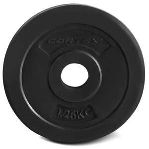 Cortex 1.25Kg Endurashell Standard Weight Plates 25Mm (Set Of 4)