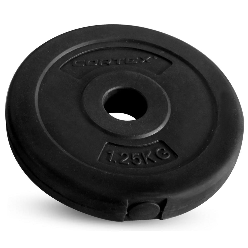 Cortex 1.25Kg Endurashell Standard Weight Plates 25Mm (Set Of 4)