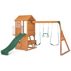 Lifespan Kids Springlake Play Centre With 2.2M Green Slide