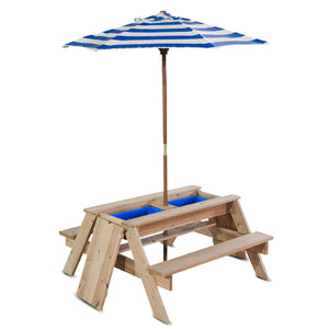 Lifespan Kids Sunrise Sand & Water Table With Umbrella