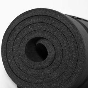 Cortex Yoga Mat 1.8M X 0.6M 15Mm In Black