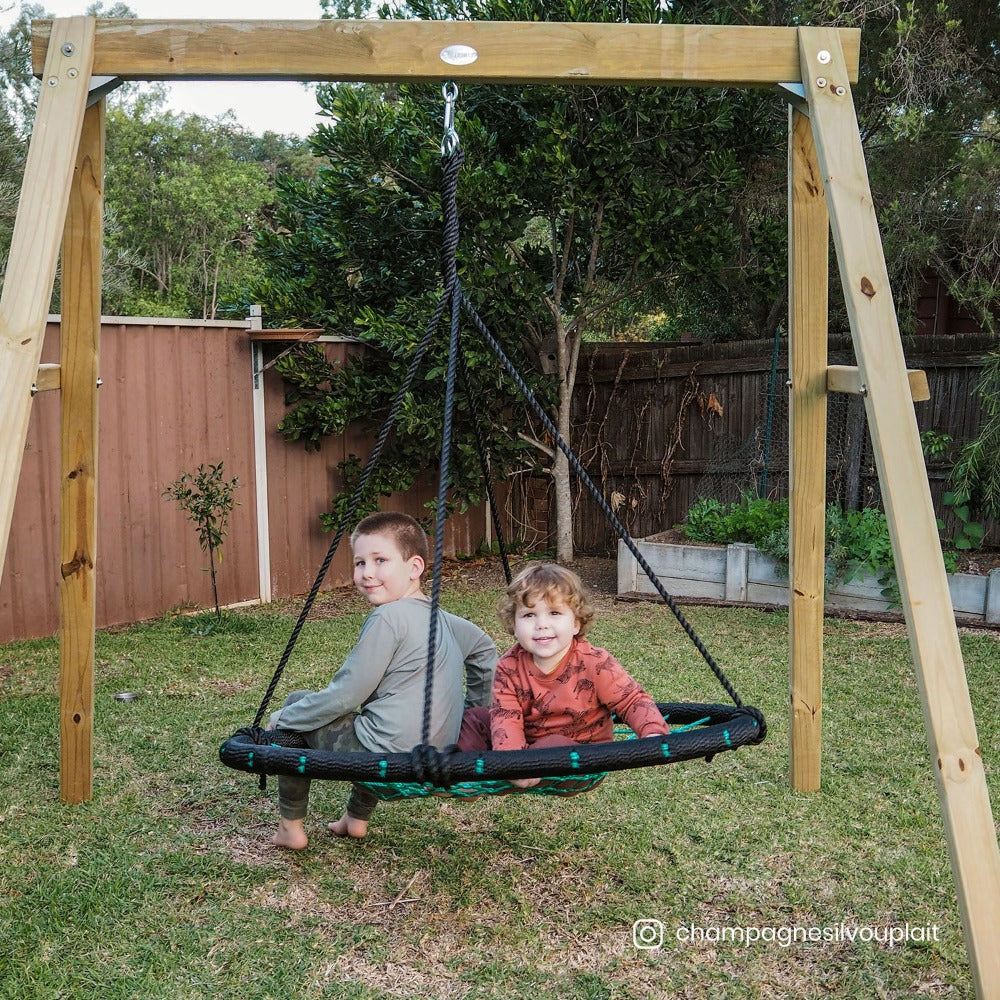 Lifespan Kids Oakley Swing Set With 1.2M Spidey Web