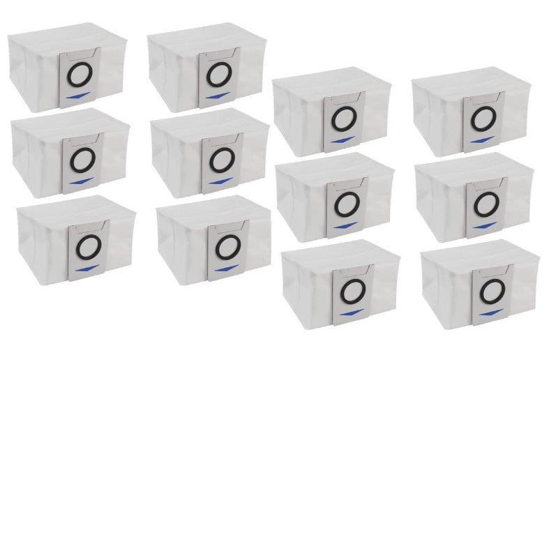Hygieia 12 X Auto Empty Station Dust Bags For Ecovacs Deebot X1 Omni Series Robots