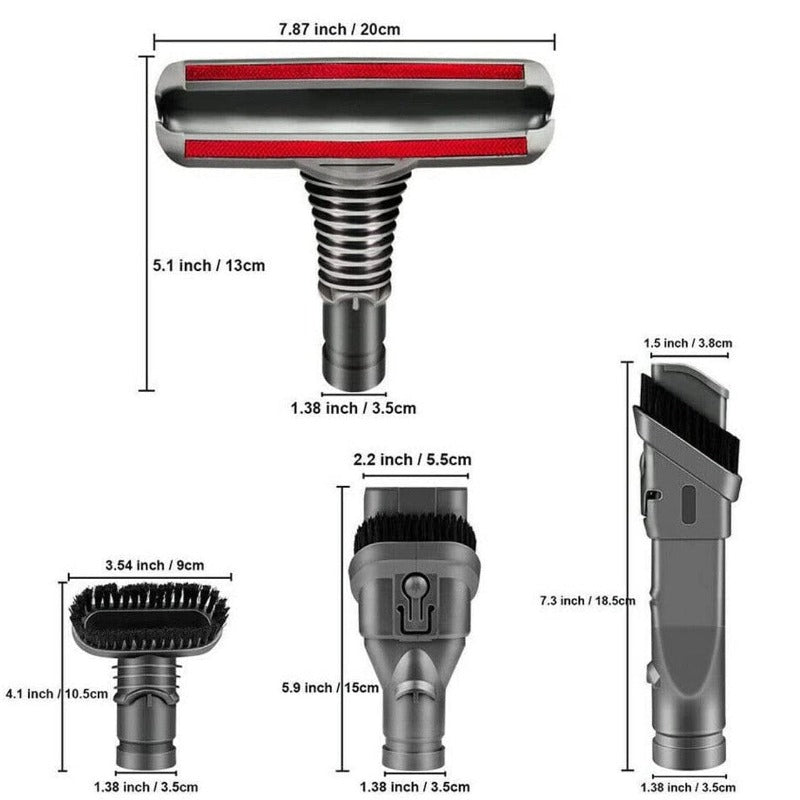 Hygieia Tool Kit For Dyson Vacuum Cleaners V6 Dc29 Dc37 Dc39 Dc54 & More