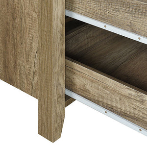 Dresser Storage Drawers Natural Wood Mdf Oak Colour Mirror