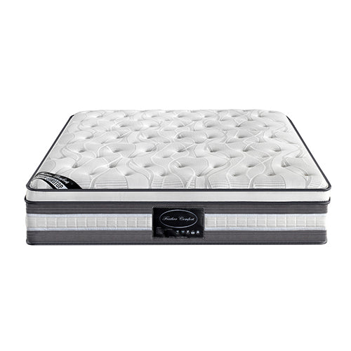 Mattress Euro Top King Size Pocket Spring Coil With Knitted Fabric Medium Firm 34Cm Thick