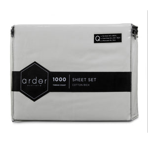 1000Tc Cotton Rich Sheet Set - King