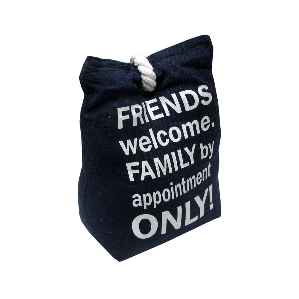 Door Stop Bag Navy Approx 0.98Kg