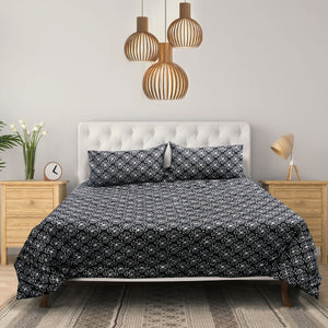 Assorted Brands 3 Piece Botanica Printed Comforter Set Rosebud Queen/King