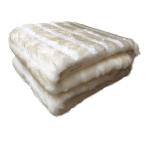 Check Out Our Selection Of Faux Fur Luxury Animal Throw Rug White Cream Chinchil.