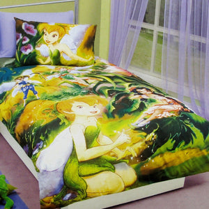 Disney Fairies Tinkerbell Quilt Cover Set Double