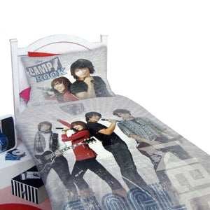 Disney Camp Rock Final Jam Grey Quilt Cover Set Single