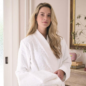 Pip Studio Mosaic De White Cotton Bathrobe