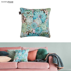 Bedding House Plantiful Green Filled Square Cushion