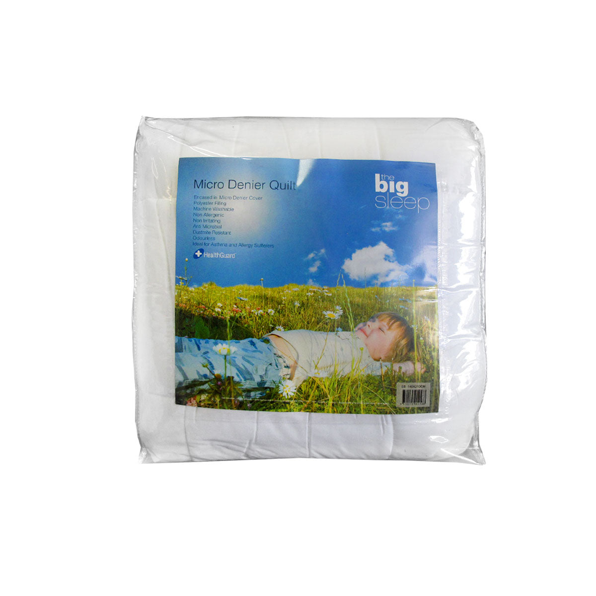 Big Sleep 300Gsm Asthma And Allergy Sufferers Micro Denier Quilt Single