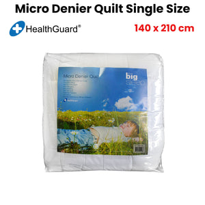 Big Sleep 300Gsm Asthma And Allergy Sufferers Micro Denier Quilt Single