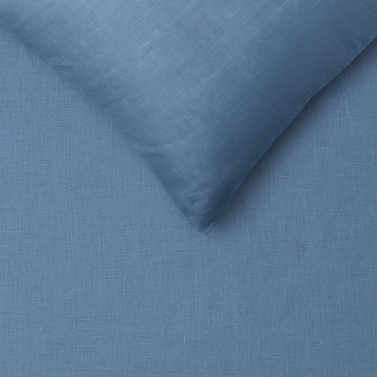 Vintage Design Homewares 100% Linen Brilliant Blue Sheet Set