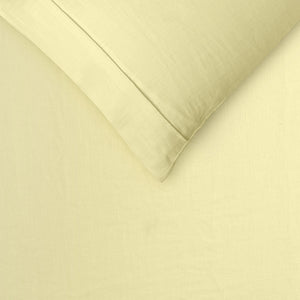 Vintage Design Homewares 100% Linen Butter Sheet Set