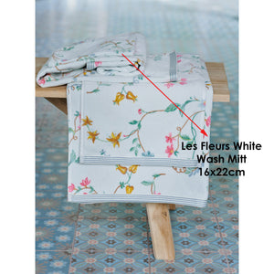 Pip Studio Les Fleurs Cotton Wash Mitt