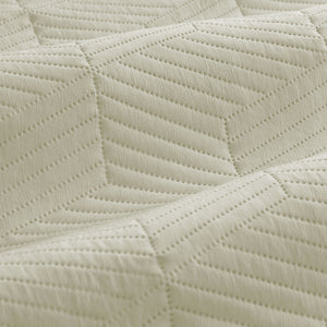 Ardor Maxwell Tan Embossed Washed Quilt Cover Set