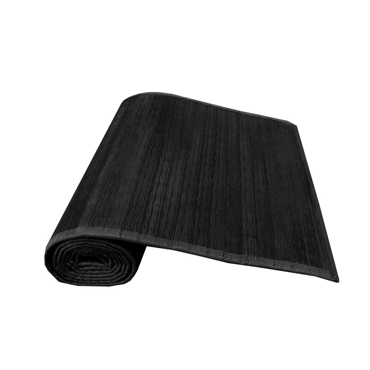 Varnish Bamboo Table Runner 140 X 33Cm Black