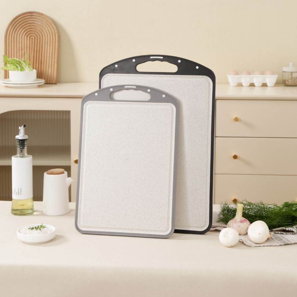 Kylin 316 Stainless Steel Double Side Cutting Single Board 39*26Cm One Piece