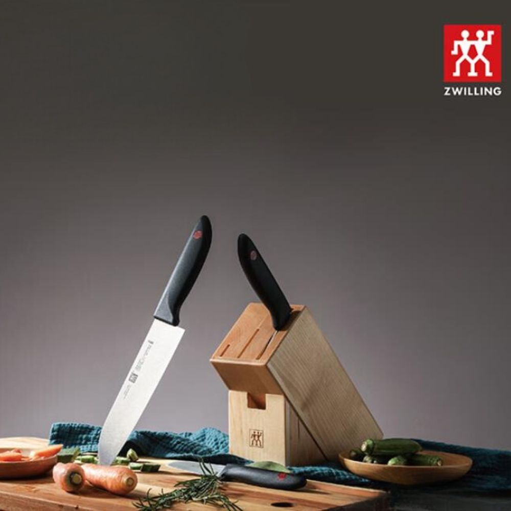 Zwilling Zw-K14 Twin Point Santoku Knife Chef's 4Pc Set