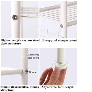 3 Tier Toilet Shelf Rack Over Laundry Bathroom Washing Machine Storage Shelves Stand