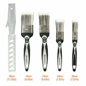 5Pc Paint Brushes Set Artist Acrylic Staining Home Garden Painting Handy Tool