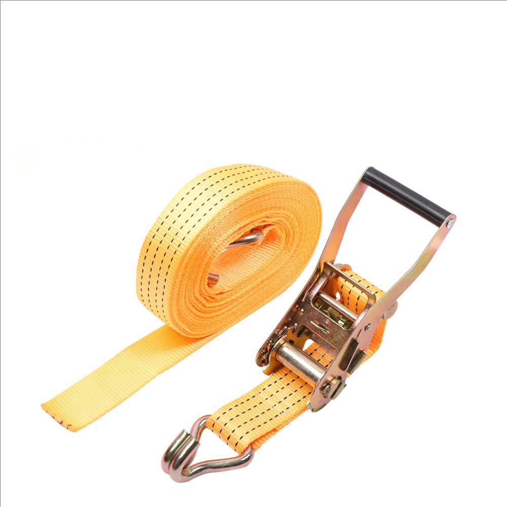 50Mm X 10M Tie Down Strap Heavy Duty Ratchet Straps Trailer Boat 2000Kg Loading