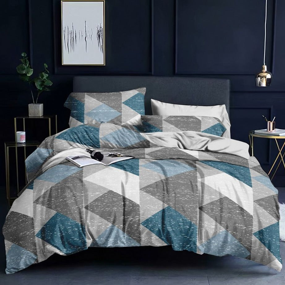 Elliot King Size Duvet Quilt Cover Set