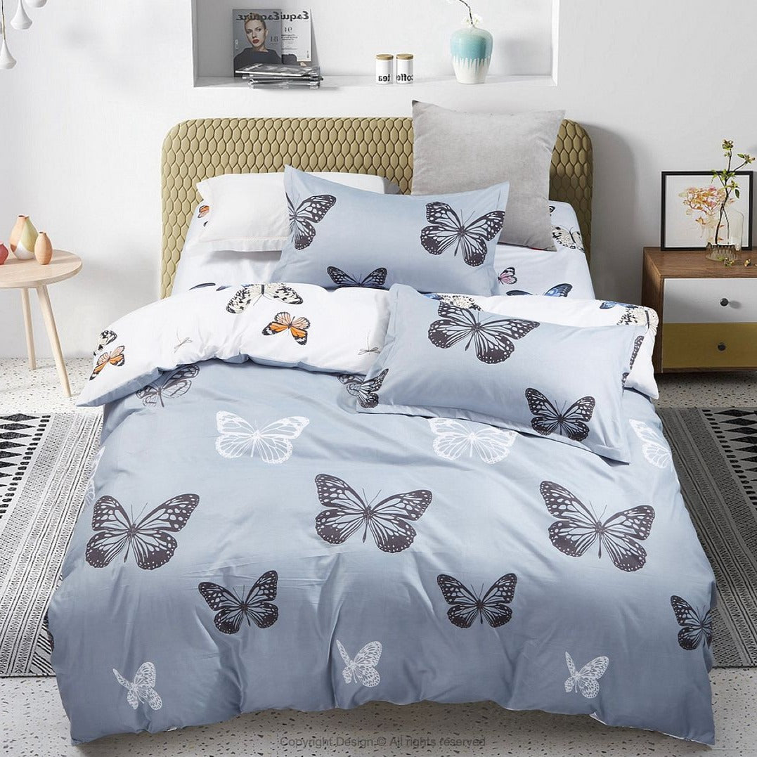 Butterfly Quilt/Duvet Cover Set