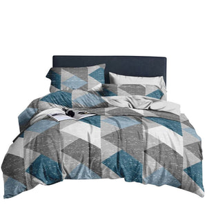 Elliot Queen Size Duvet Quilt Cover Set