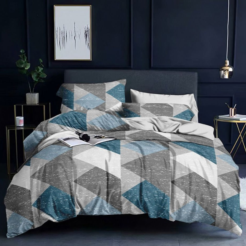 Elliot Queen Size Duvet Quilt Cover Set