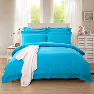 1000Tc Tailored Queen Size Duvet Quilt Cover Set