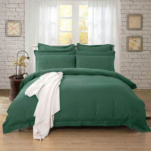 1000Tc Tailored Queen Size Duvet Quilt Cover Set