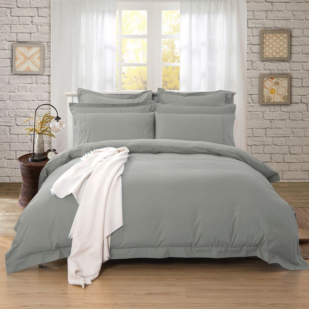 1000Tc Tailored Queen Size Duvet Quilt Cover Set