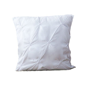 Diamond Pintuck Premium Ultra Soft Cushion Covers 2-Pack White