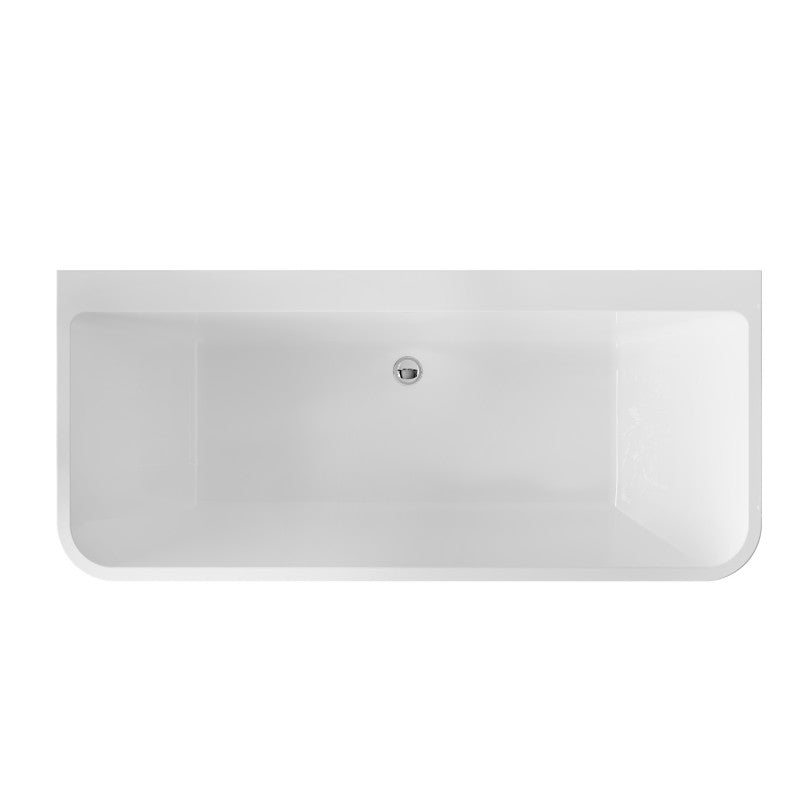 Alto Back To Wall Bath 1500