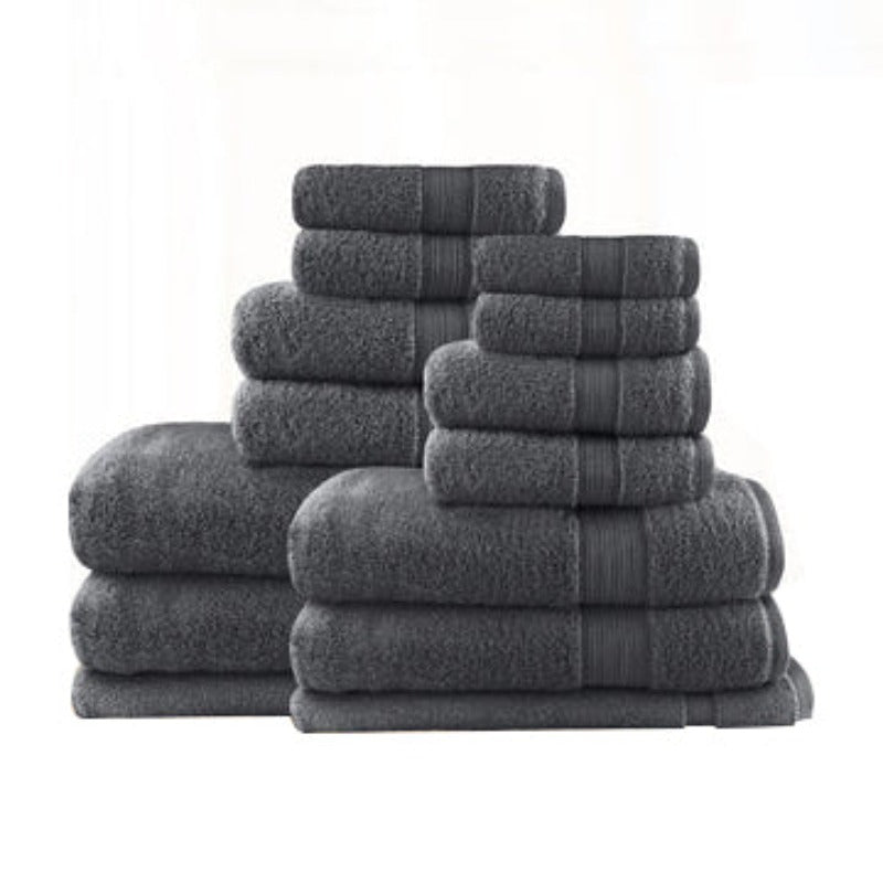 7Pc Light Weight Soft Cotton Bath Towel Set