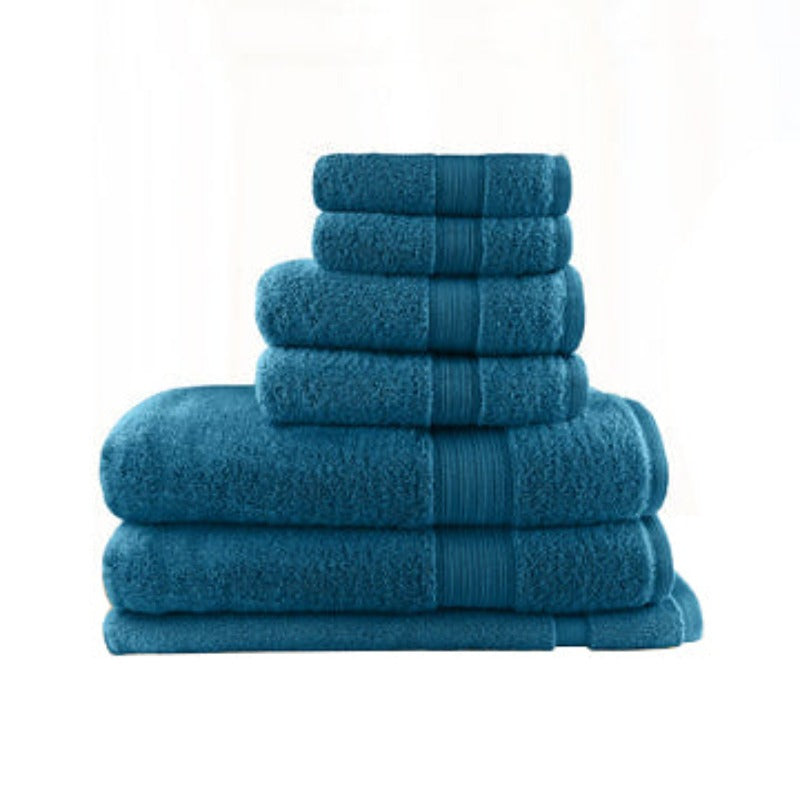 7Pc Light Weight Soft Cotton Bath Towel Set