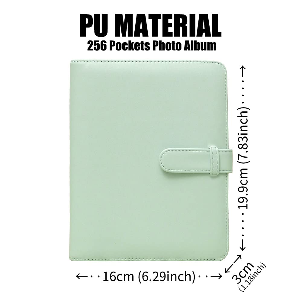 Lifebea 256 Pockets Photo Album For Fujifilm Instax Mini 11 12 9 40 Evo Liplay 8 7+ Instant Camera, Polaroid Hp Zink 2X3