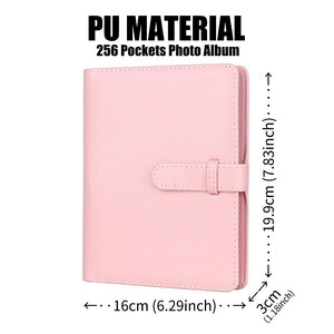 Lifebea 256 Pockets Photo Album For Fujifilm Instax Mini 11 12 9 40 Evo Liplay 8 7+ Instant Camera, Polaroid Hp Zink 2X3