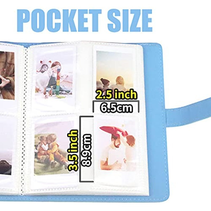 Lifebea 256 Pockets Photo Album For Fujifilm Instax Mini 11 12 9 40 Evo Liplay 8 7+ Instant Camera, Polaroid Hp Zink 2X3