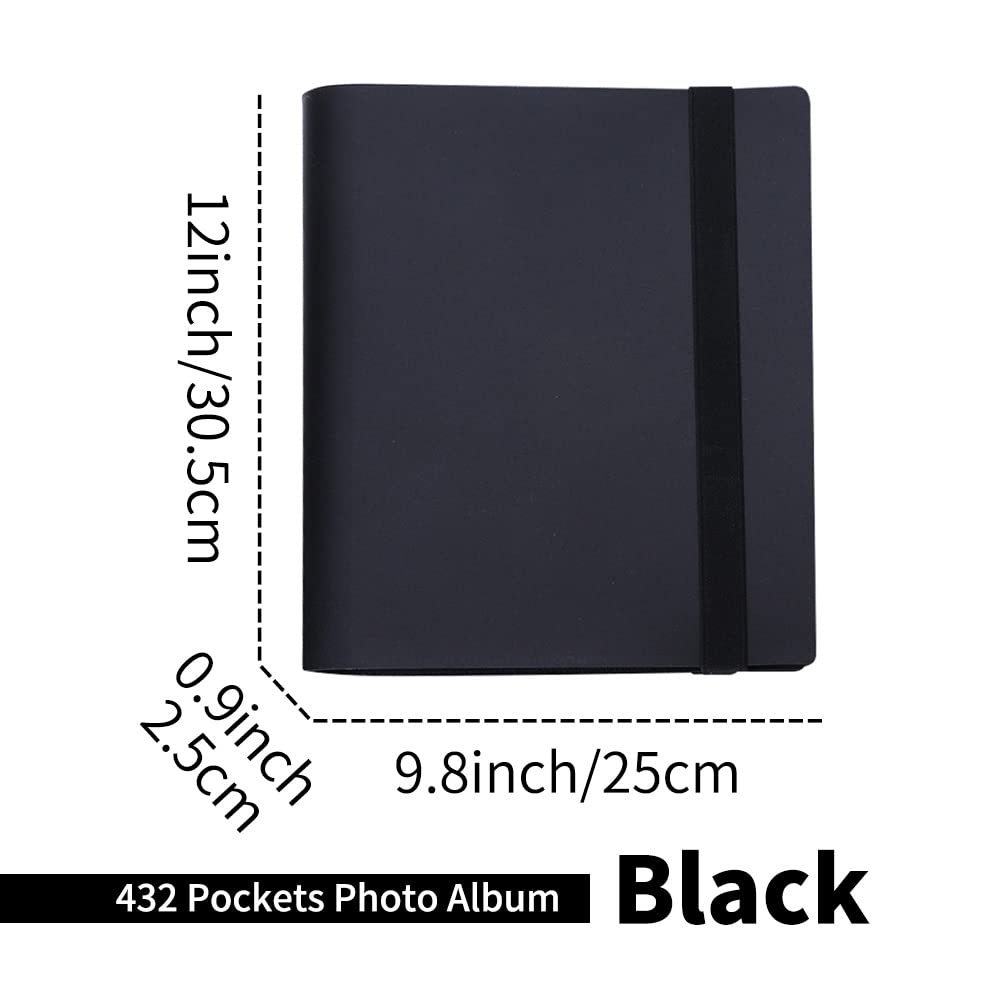 Lifebea 432 Pockets Photo Album For Fujifilm Instax Mini Camera, Polaroid Snap Pic-300 Z2300 Instant 2X3 Book 11 9 Evo 9