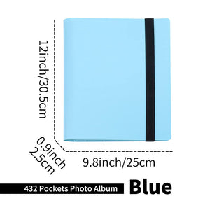 Lifebea 432 Pockets Photo Album For Fujifilm Instax Mini Camera, Polaroid Snap Pic-300 Z2300 Instant 2X3 Book 11 9 Evo 9