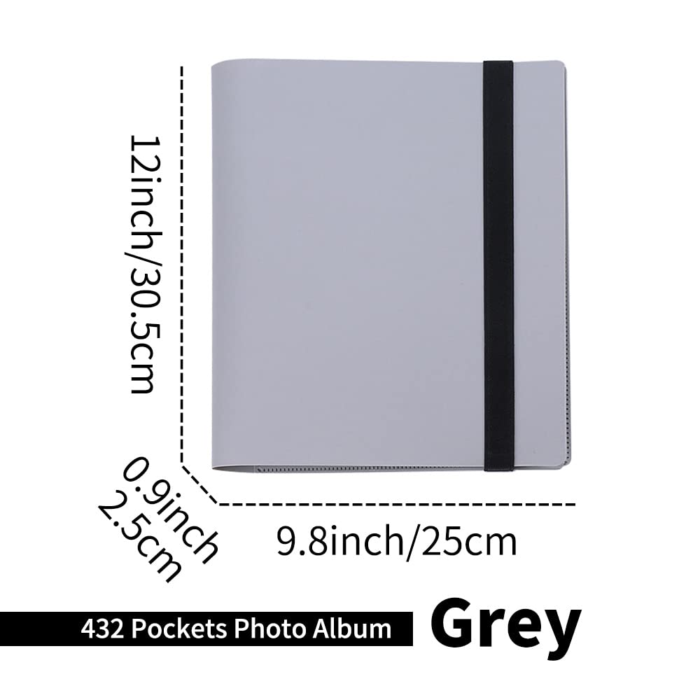 Lifebea 432 Pockets Photo Album For Fujifilm Instax Mini Camera, Polaroid Snap Pic-300 Z2300 Instant 2X3 Book 11 9 Evo 9