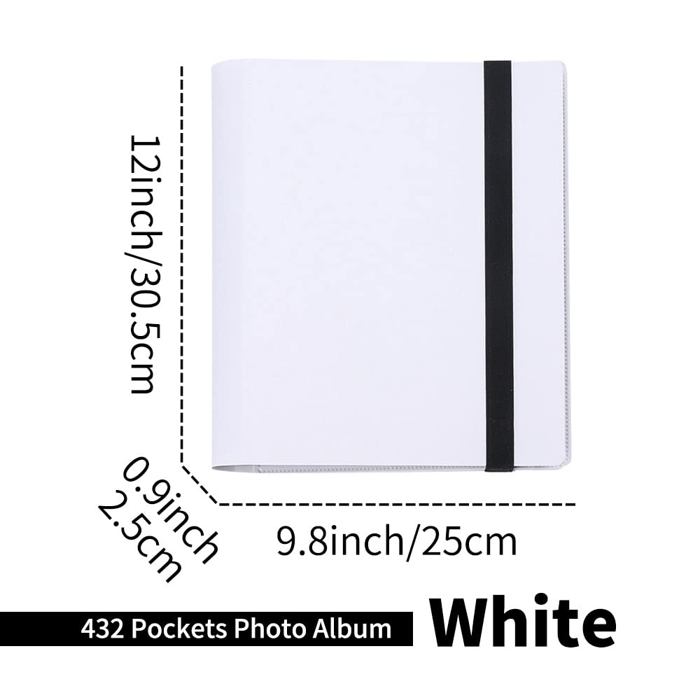 Lifebea 432 Pockets Photo Album For Fujifilm Instax Mini Camera, Polaroid Snap Pic-300 Z2300 Instant 2X3 Book 11 9 Evo 9